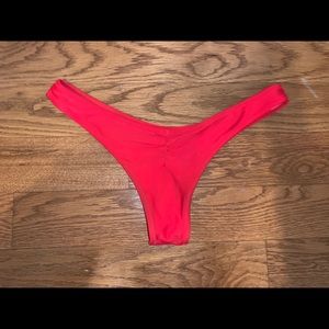 Red Victoria’s Secret Cheeky Bottoms